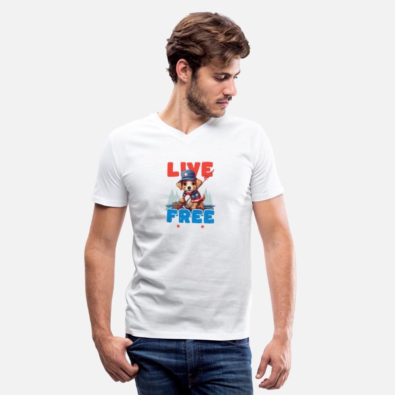 Fisherman Live Free And Fish Hard