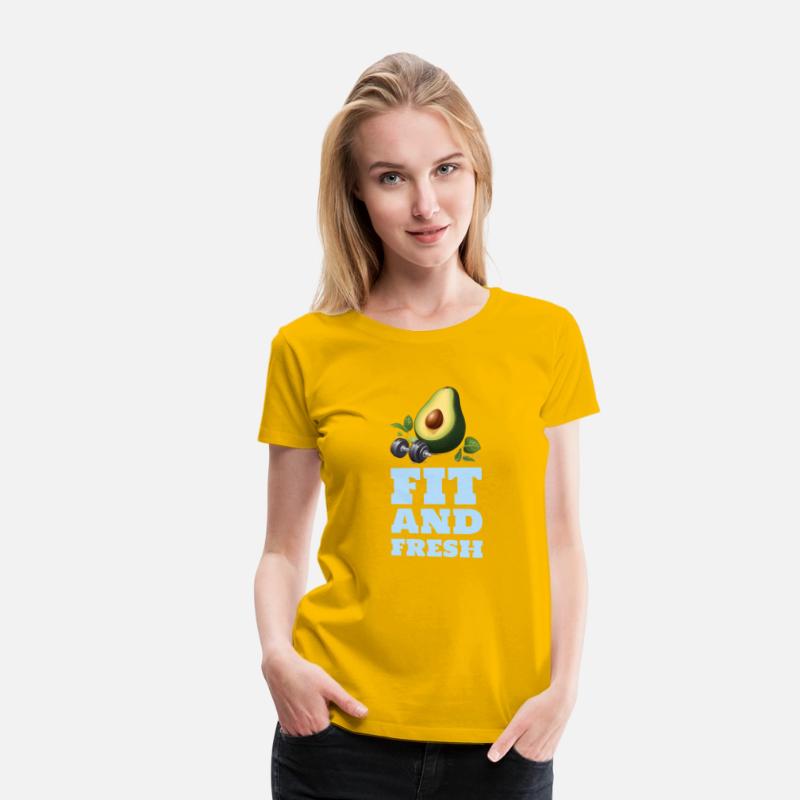 Fit and Fresh Avocado Gym TShirt