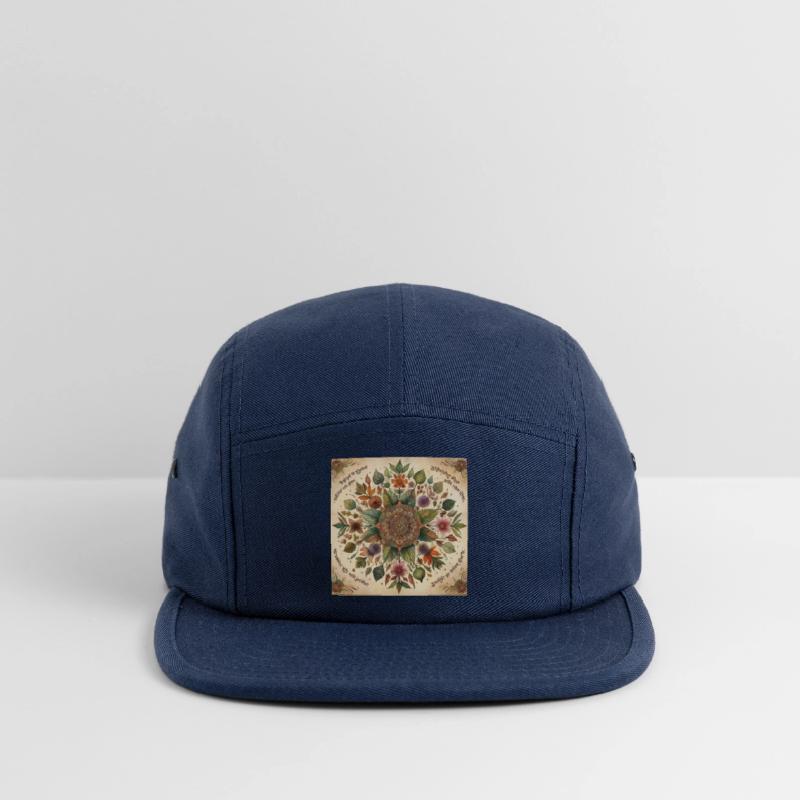 Floral Mandala with Sanskrit Inscriptions
