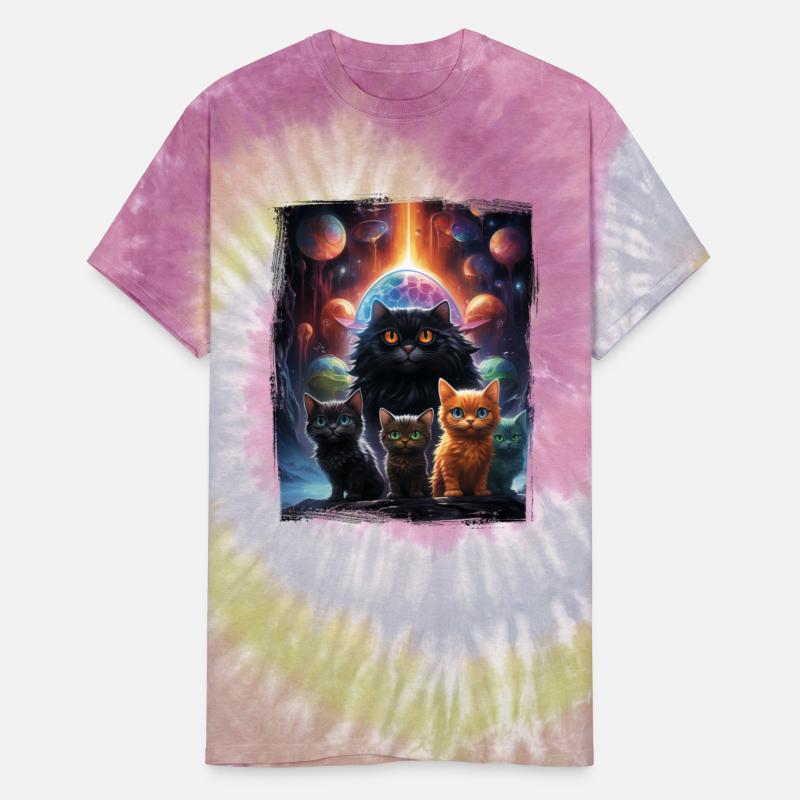 Fluffy Kitten Planet Decors Feline Animal Alien
