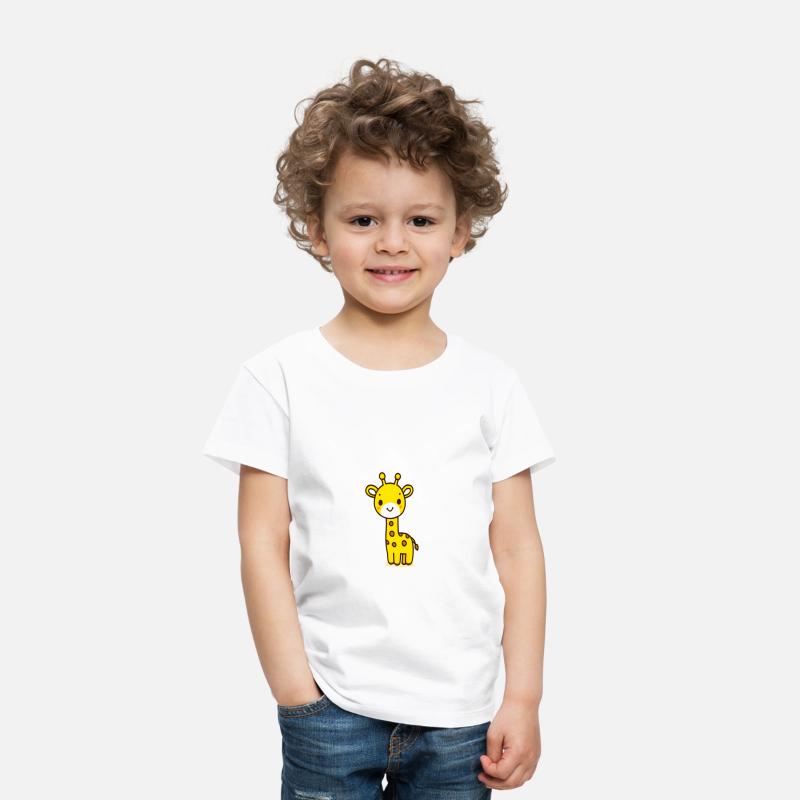 Friendly Stick Figure Giraffe