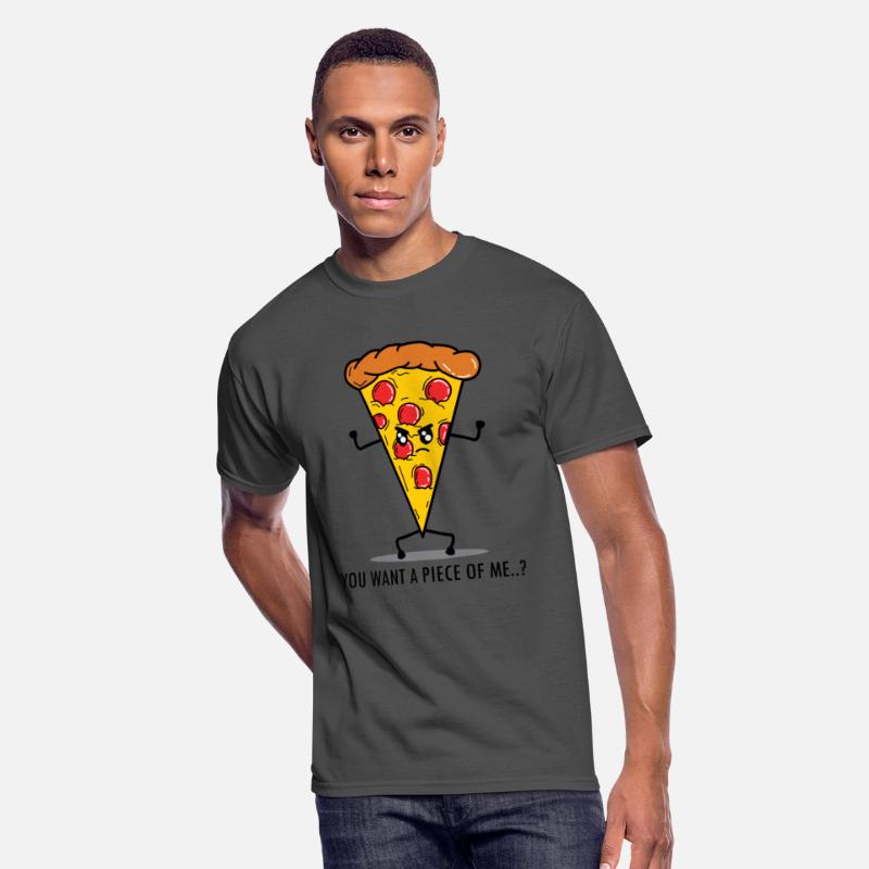 Funny Pizza Fast Food Angry Humorous