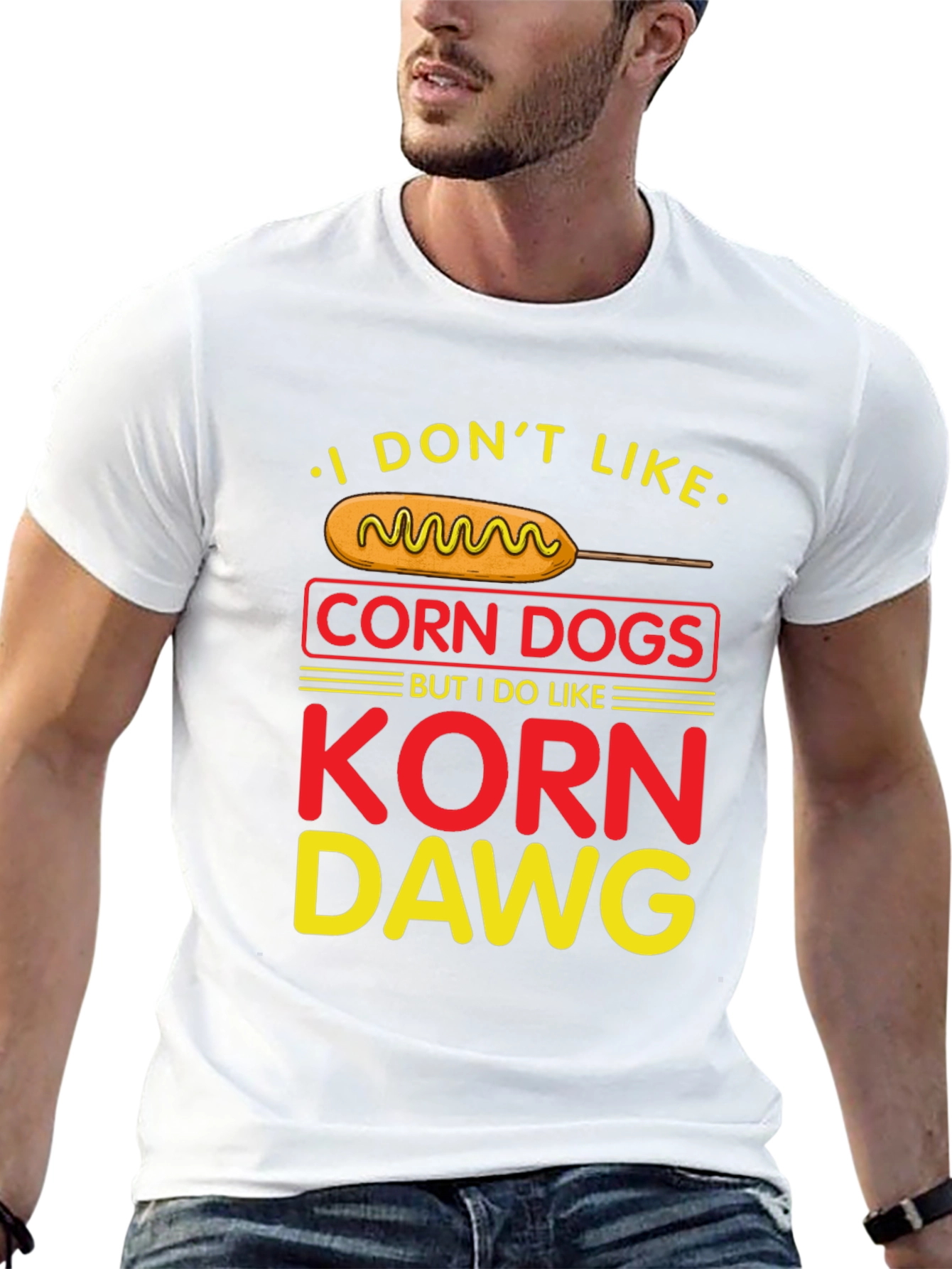 Korn Dawg T-Shirt - Funny Foodie Tee