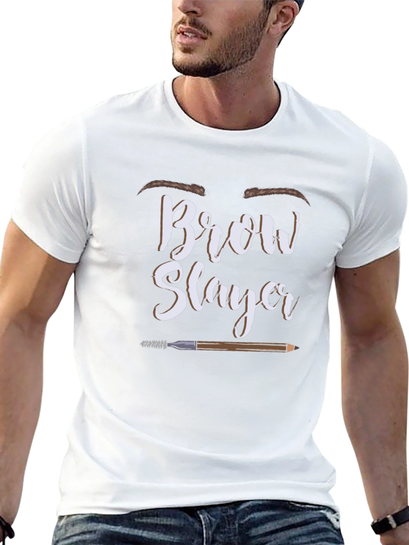 Brow Slayer Graphic Tee