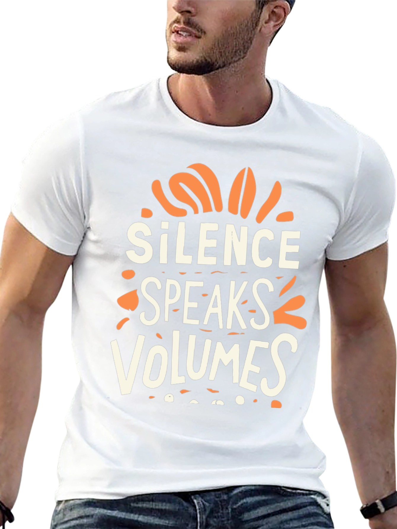 Silence Speaks Volumes Graphic Tee