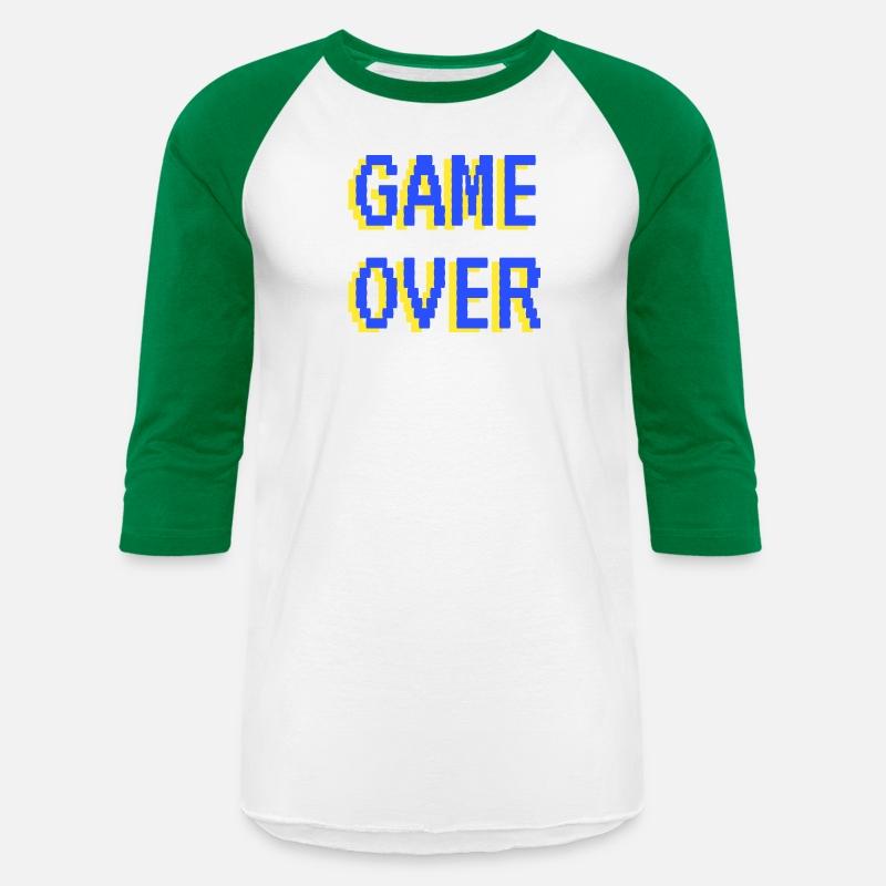 Game Over Funny slogan Retro Games 80`s