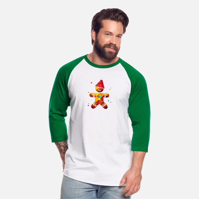 Gingerbread Man - Colorful Christmas Design