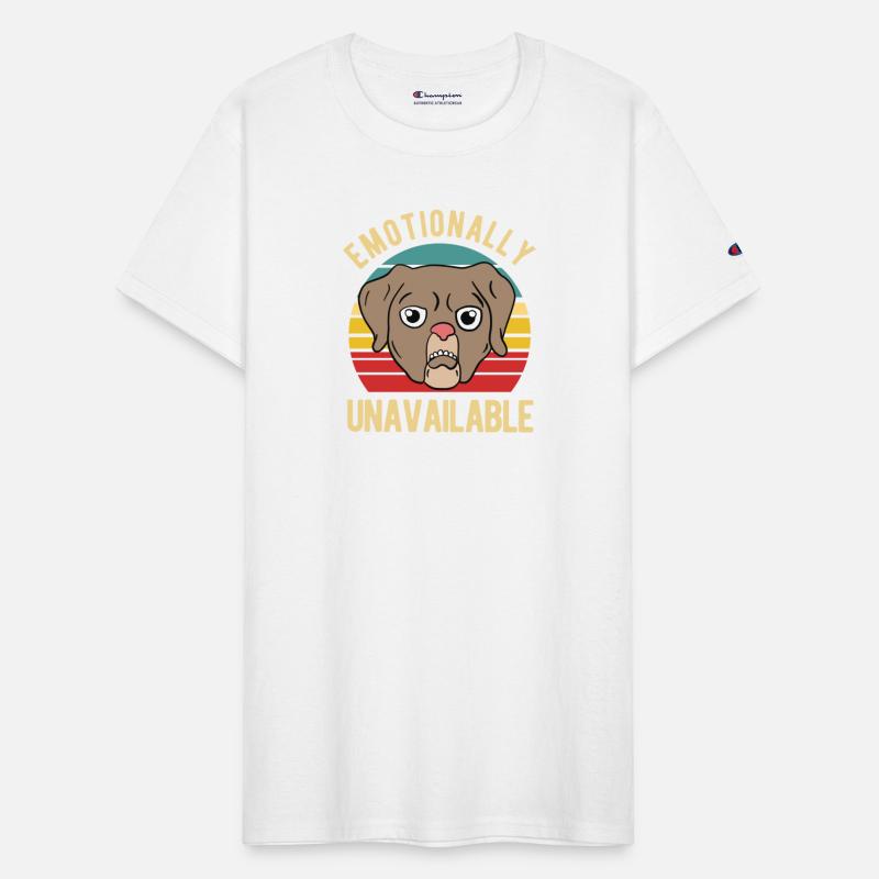 Grumpy Dog Emotionally Unavailable