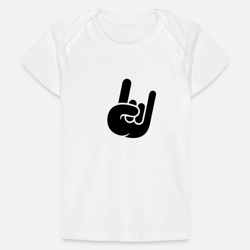 Heavy metal graffiti drop horn finger hand gesture