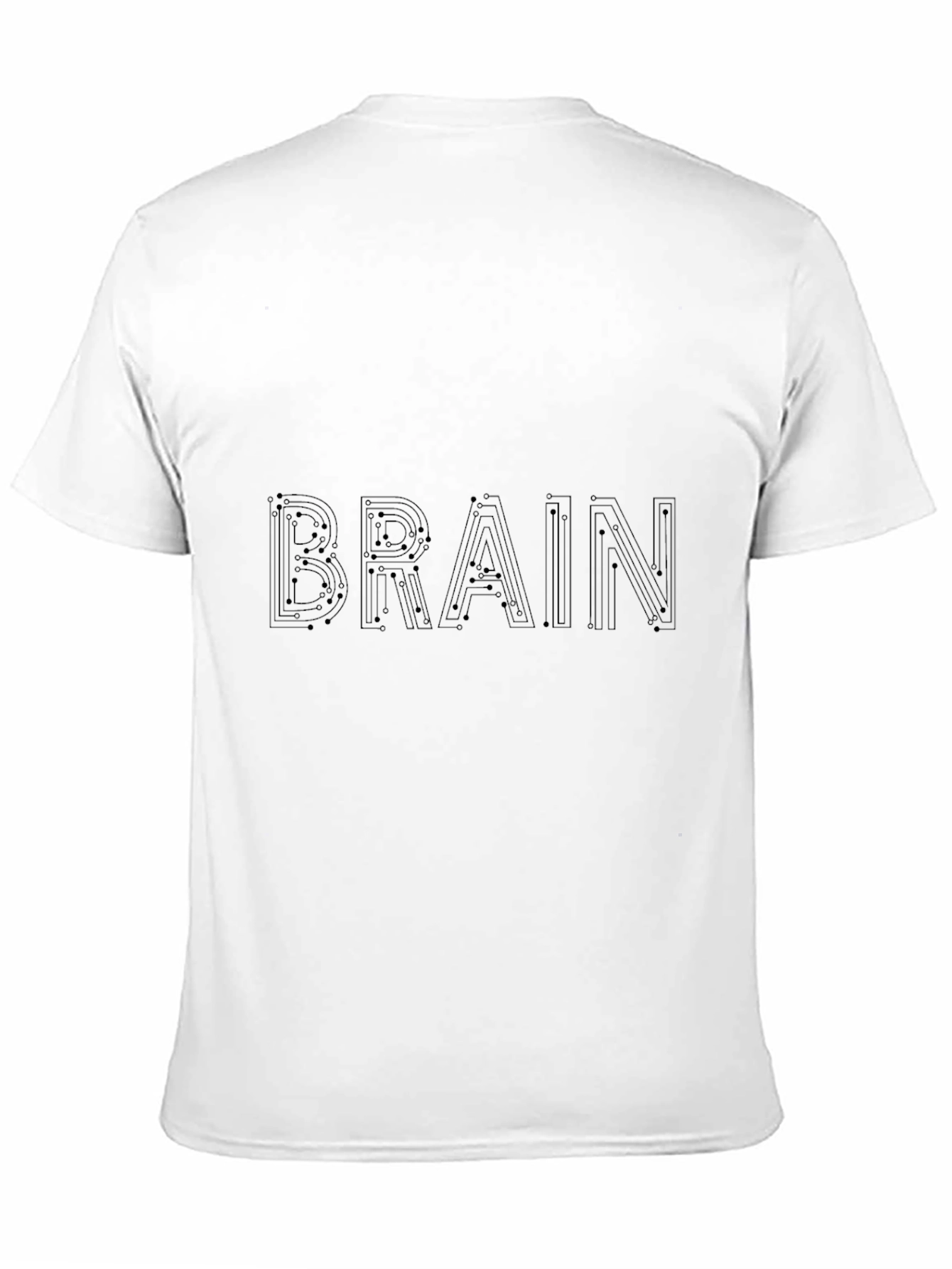 Tech Brain Tee - Circuit Board Design