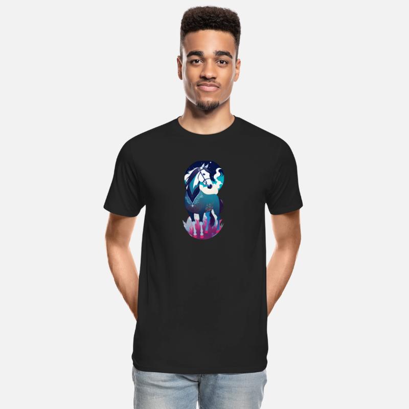 Horse design with a great background