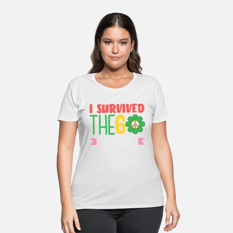 I Survived The 60s Twice Peace Flower