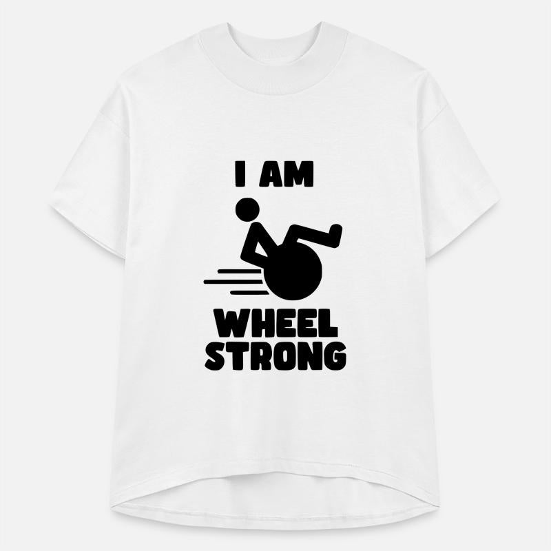I'm wheel strong. For strong wheelchair user *