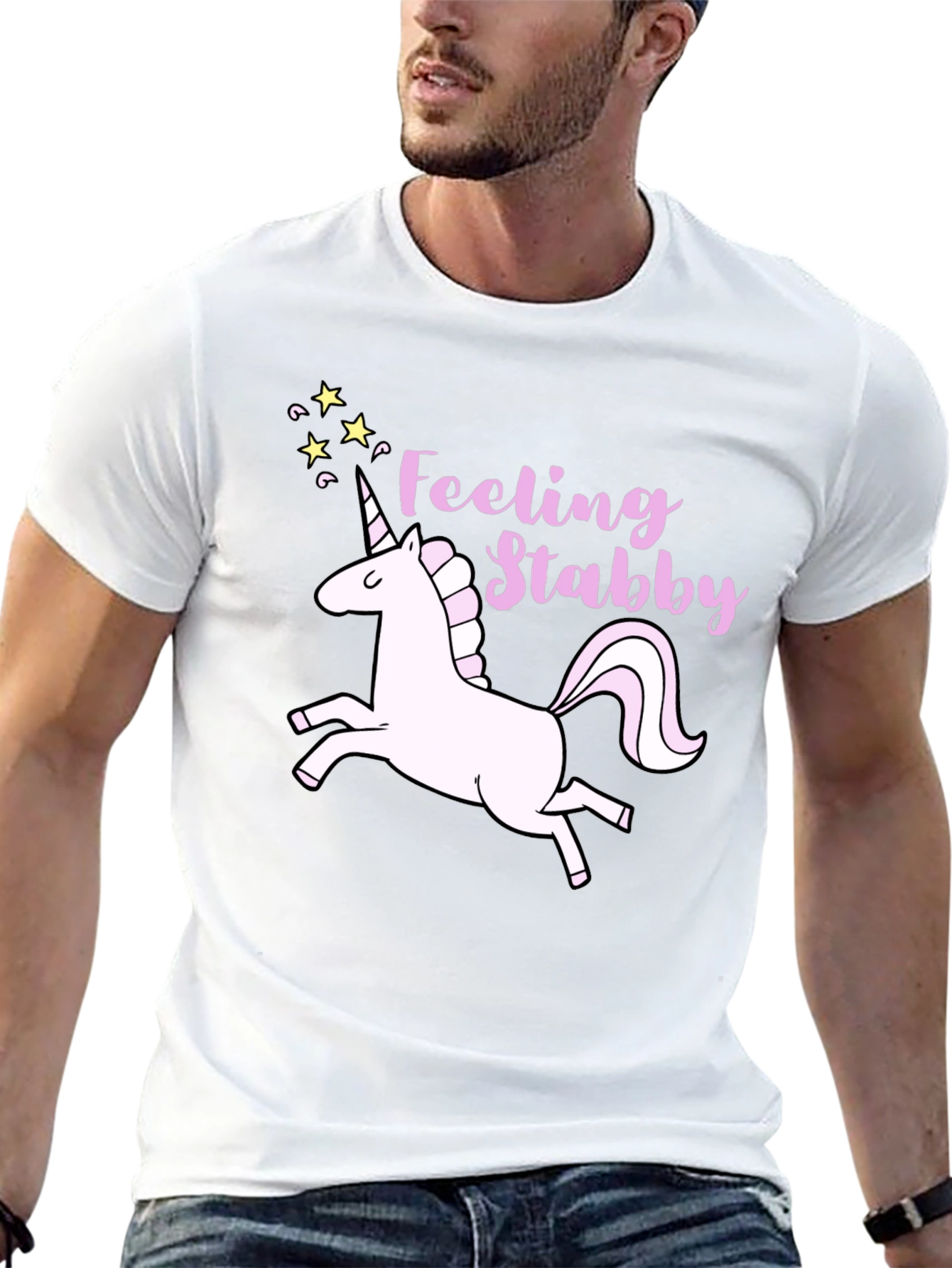 Feeling Stabby Unicorn Graphic Tee
