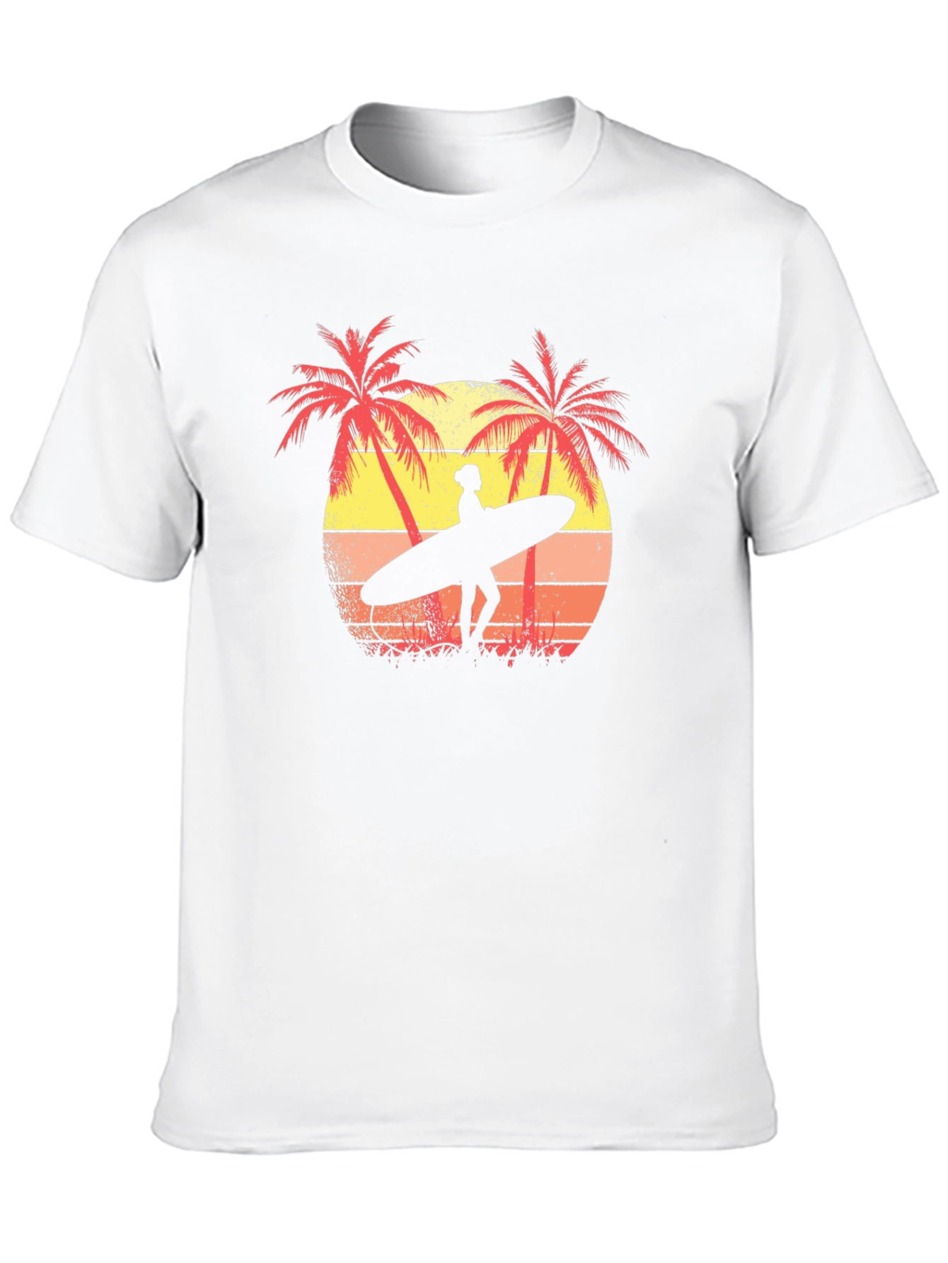 Surfer Silhouette Graphic Tee