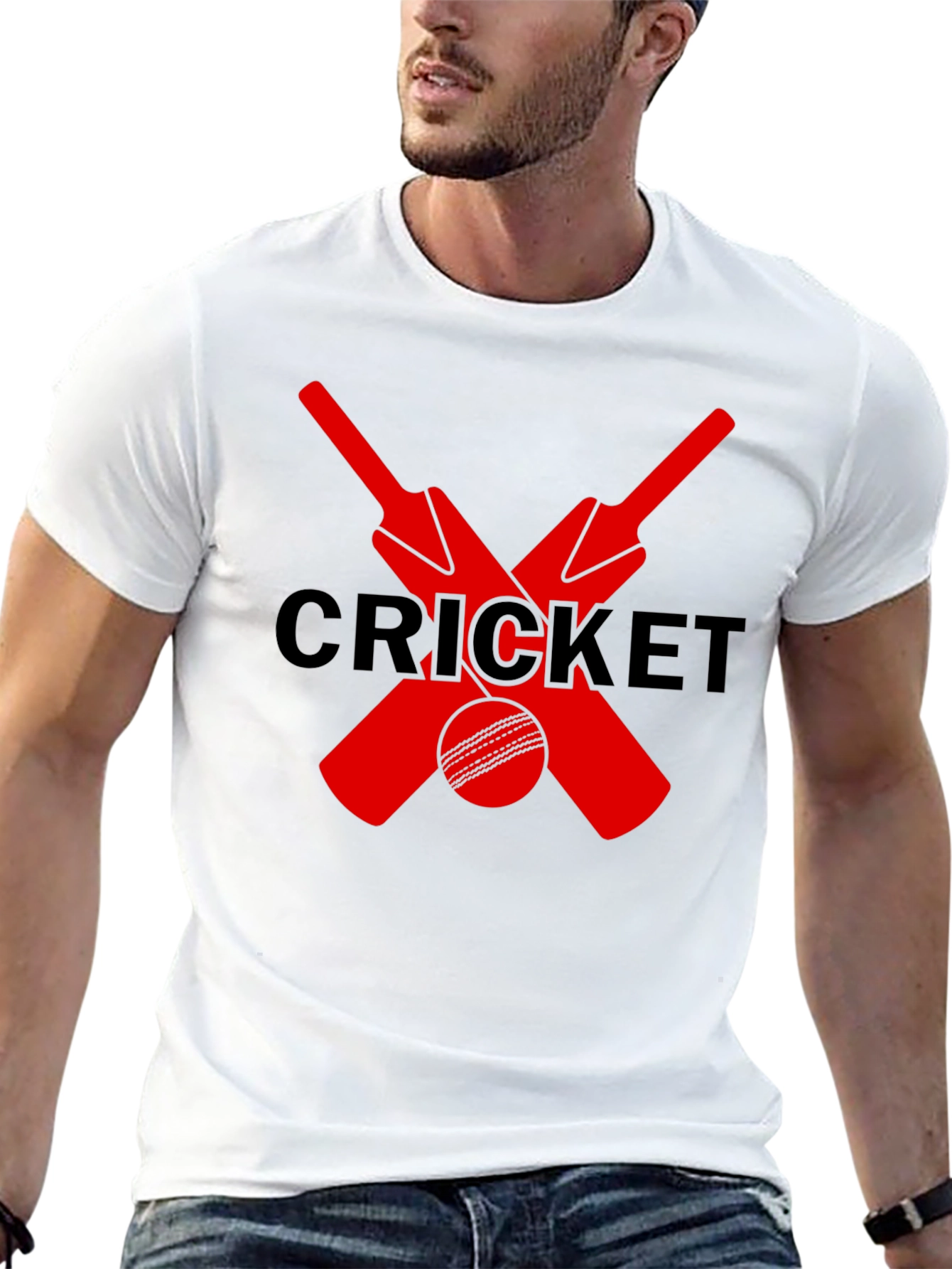 Cricket Bats & Ball T-Shirt