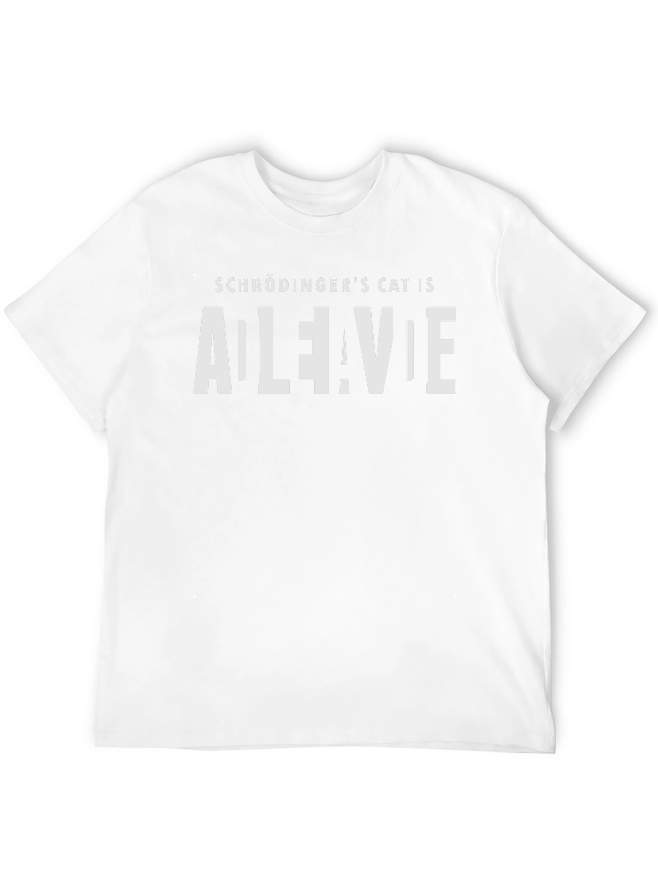 Schrödingers Cat Alive/Dead T-Shirt
