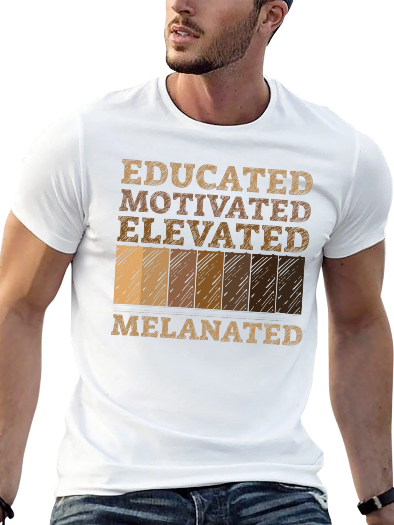 Educated Motivated Elevated Melanin T-Shirt