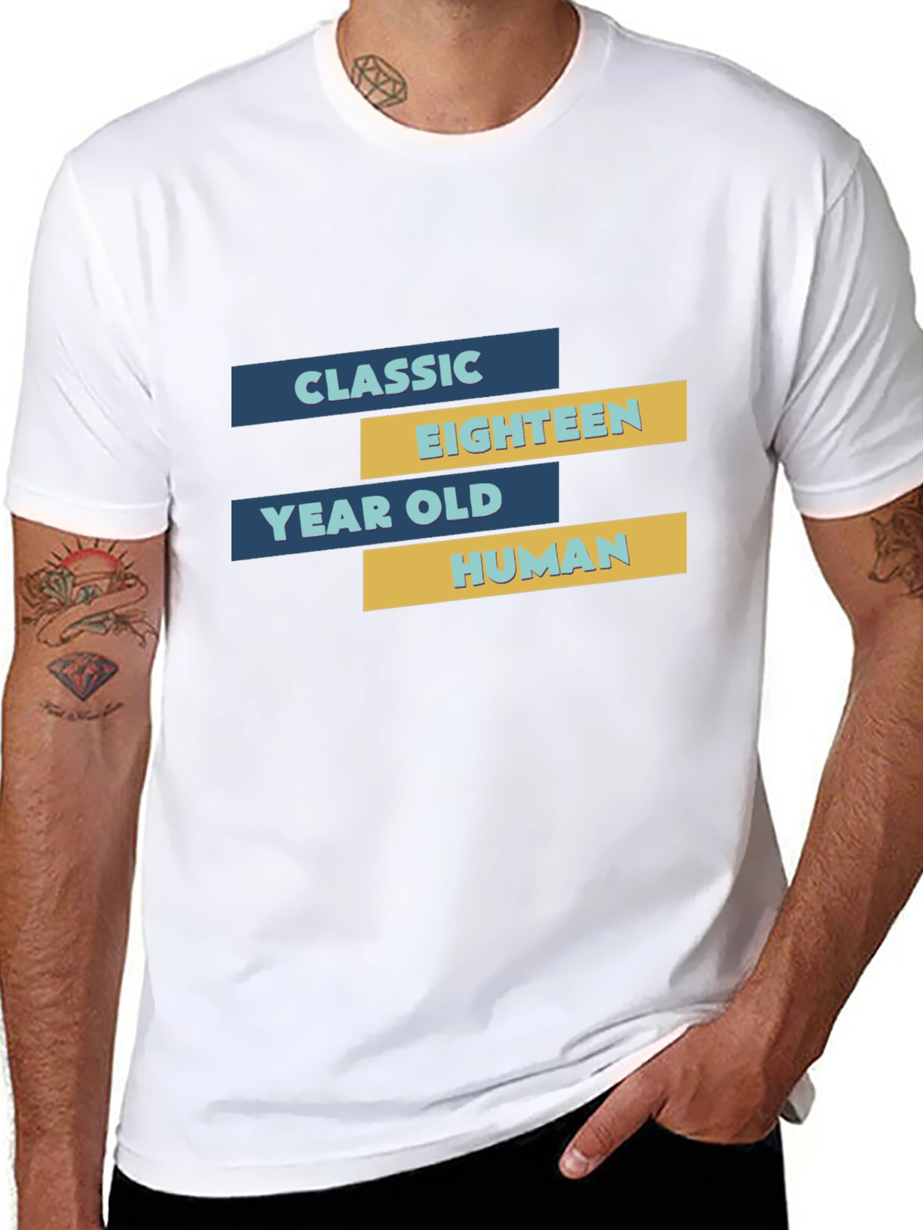 Classic Eighteen Year Old Human Graphic T-Shirt