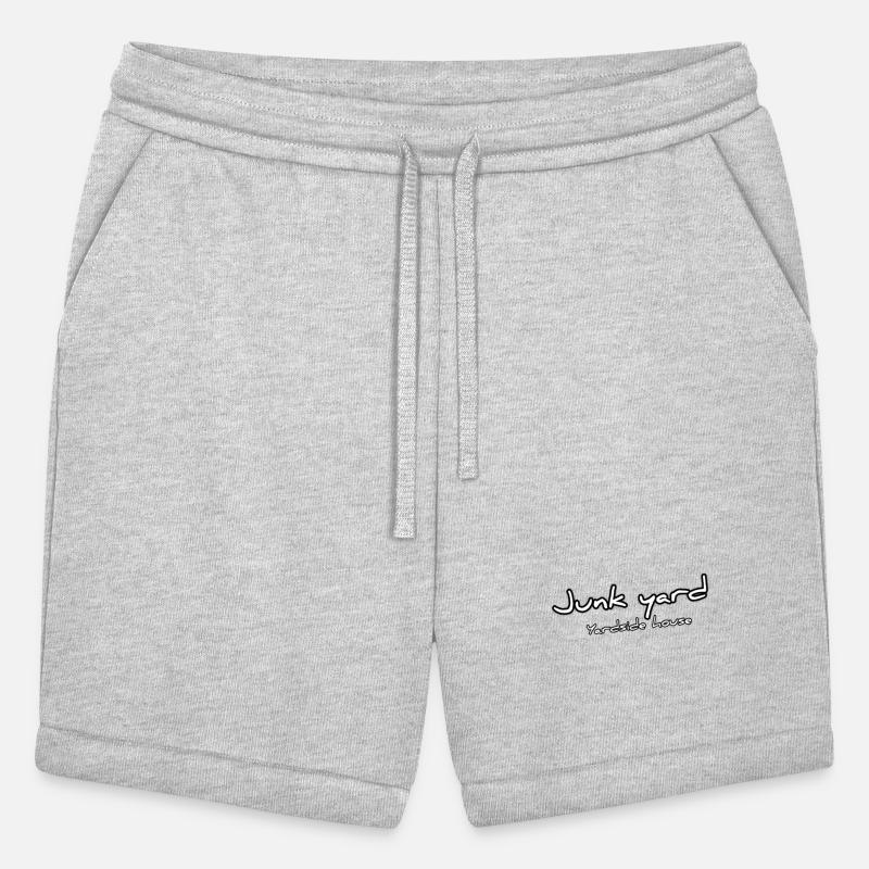 Junk yard Yardside house font logo white color