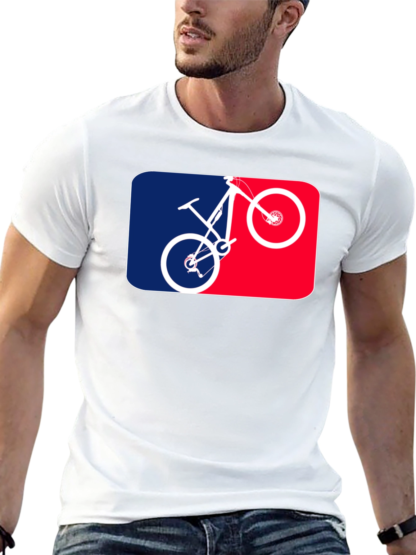 Bike Graphic T-Shirt - Cycling Enthusiast Tee