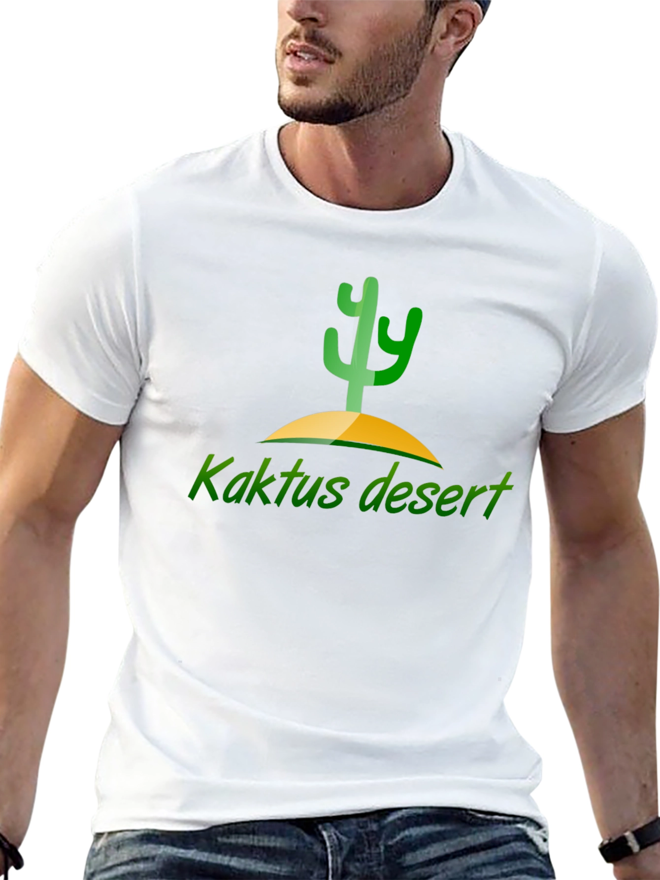 Kaktus Desert Black T-Shirt