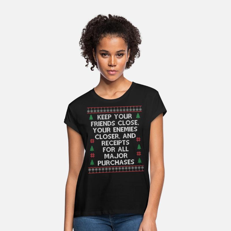 Keep your friends close, ugly Christmas sweater