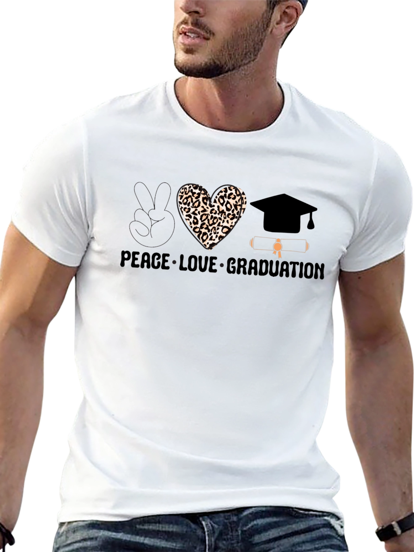 Peace Love Graduation T-Shirt