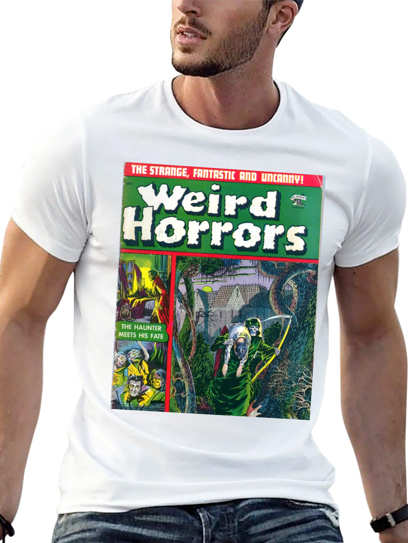 Weird Horrors Comic T-Shirt