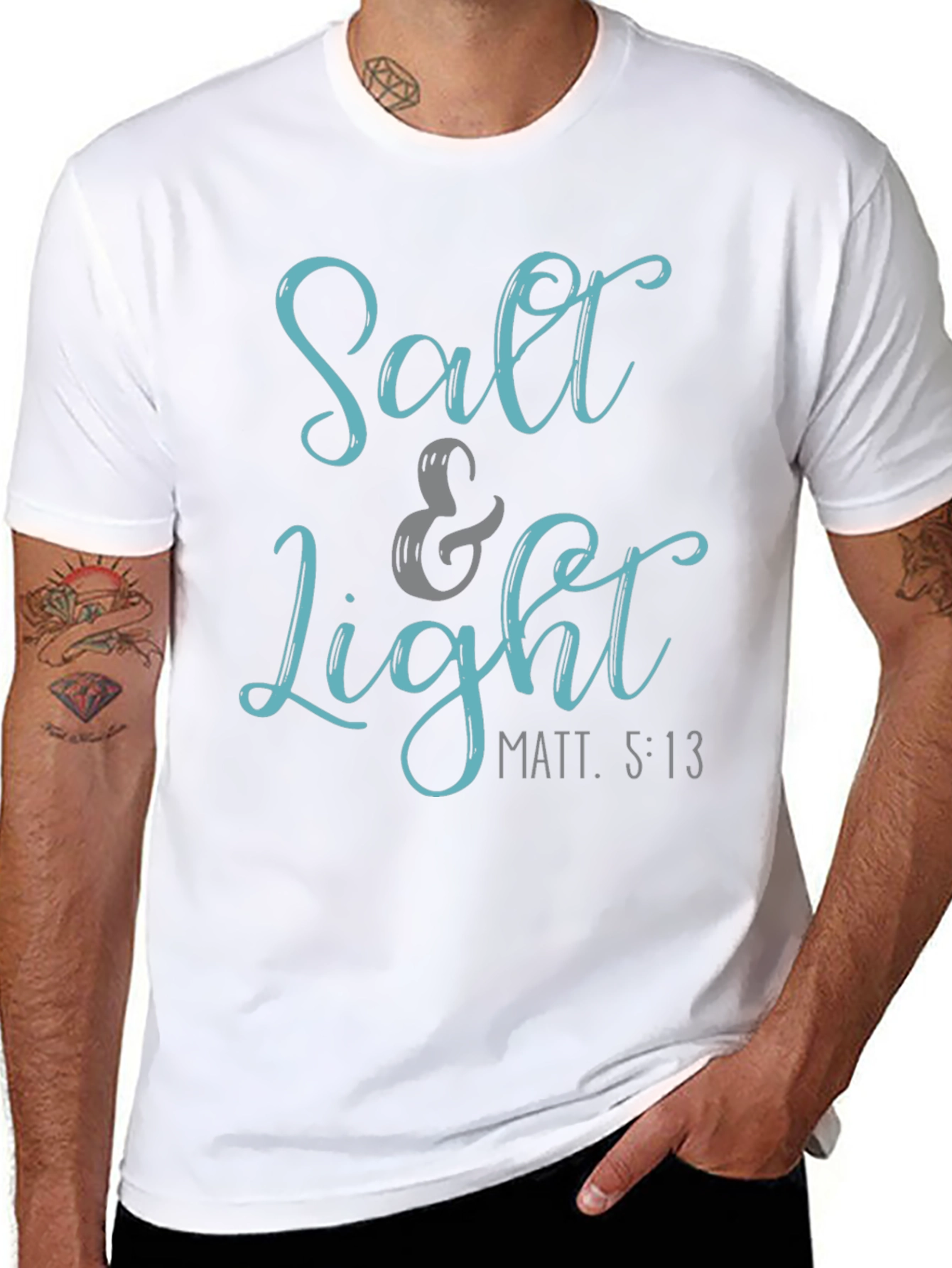 Salt & Light T-Shirt - Christian Apparel