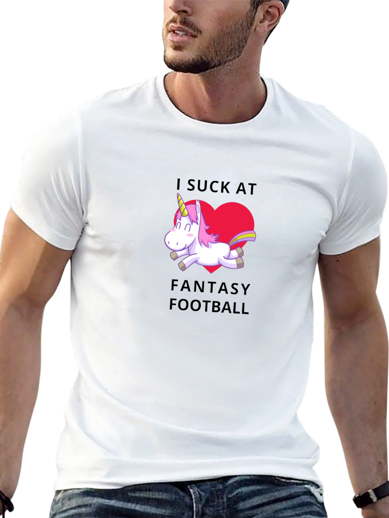 Fantasy Football Unicorn T-Shirt