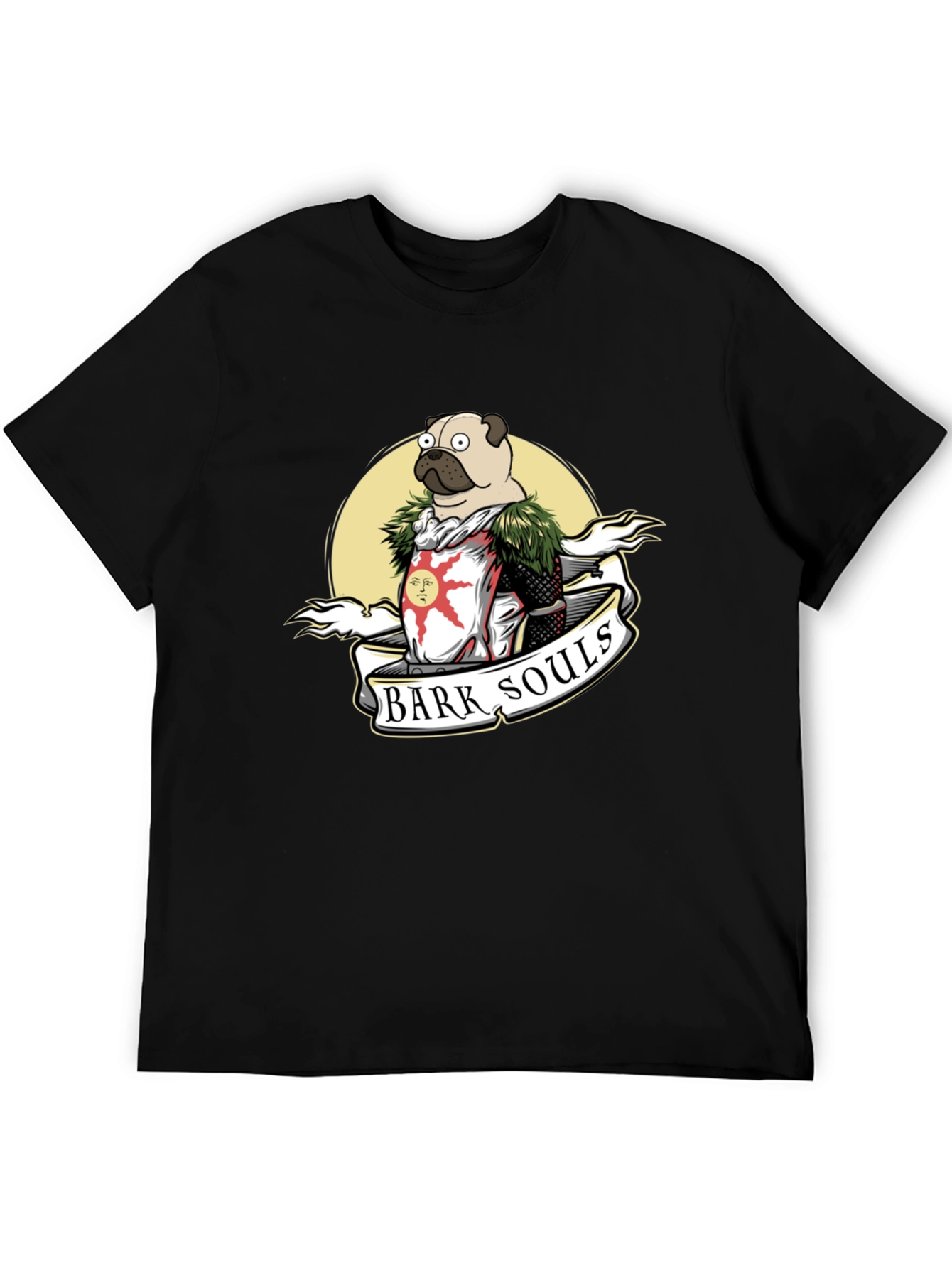 Bark Souls Funny Pug T-Shirt