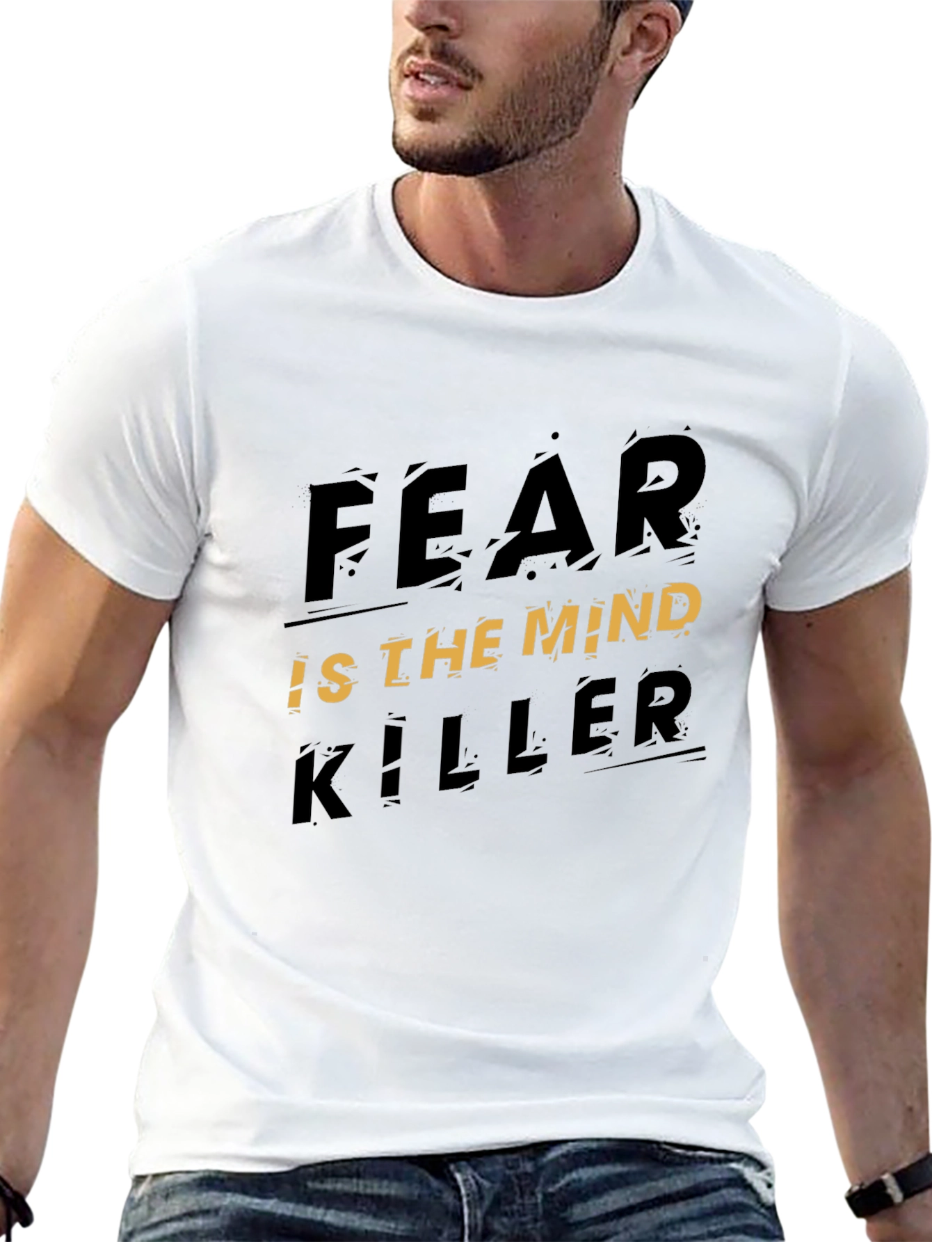 Fear is the Mind Killer Black Graphic T-Shirt