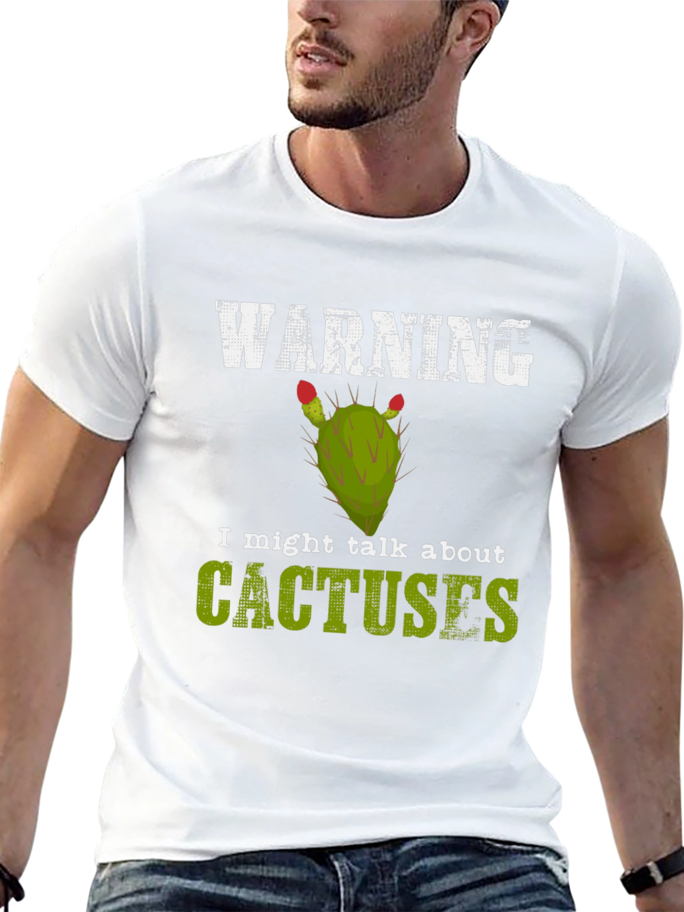 Warning: I Might Talk About Cactuses T-Shirt