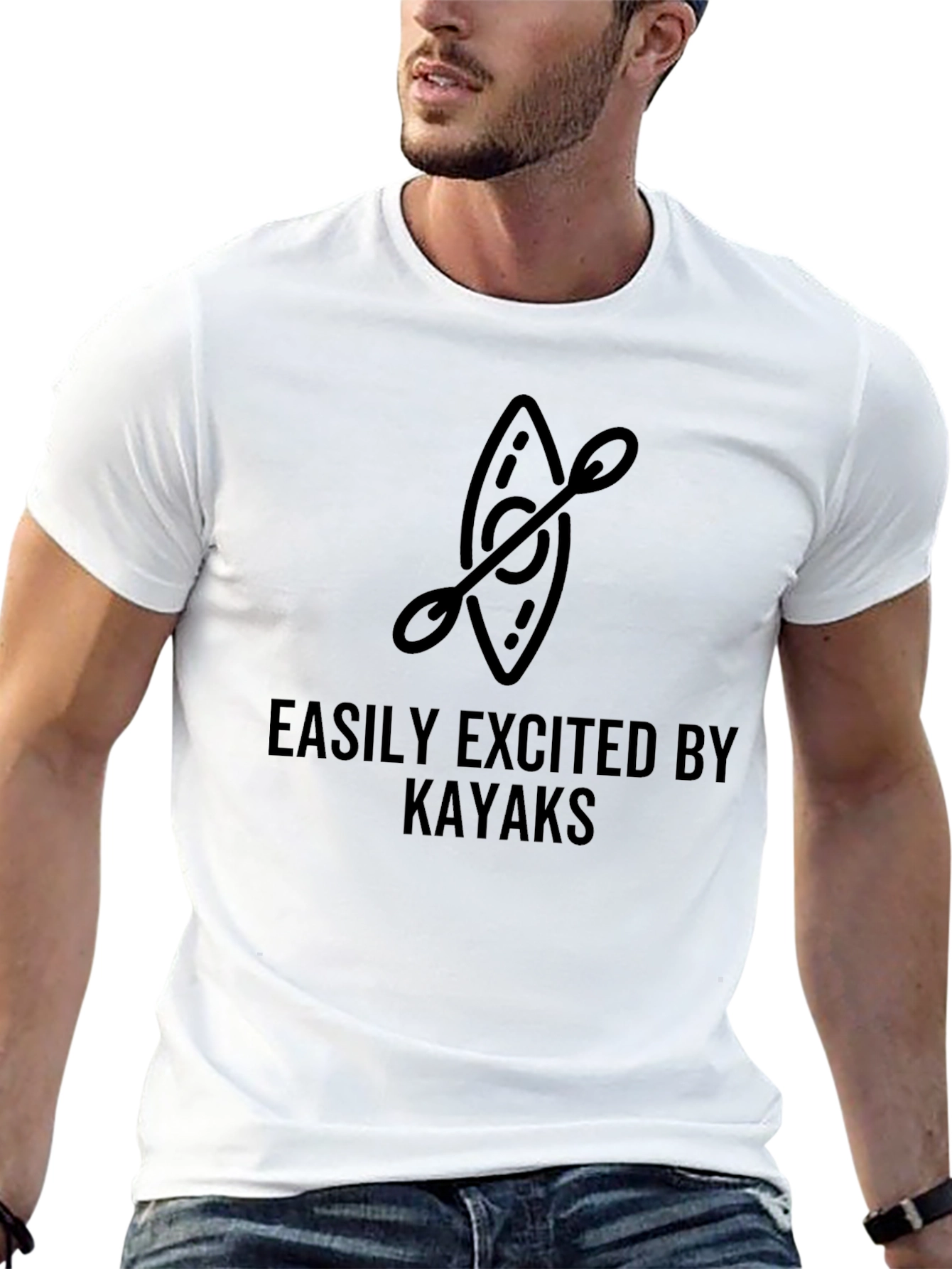 Easily Excited By Kayaks T-Shirt