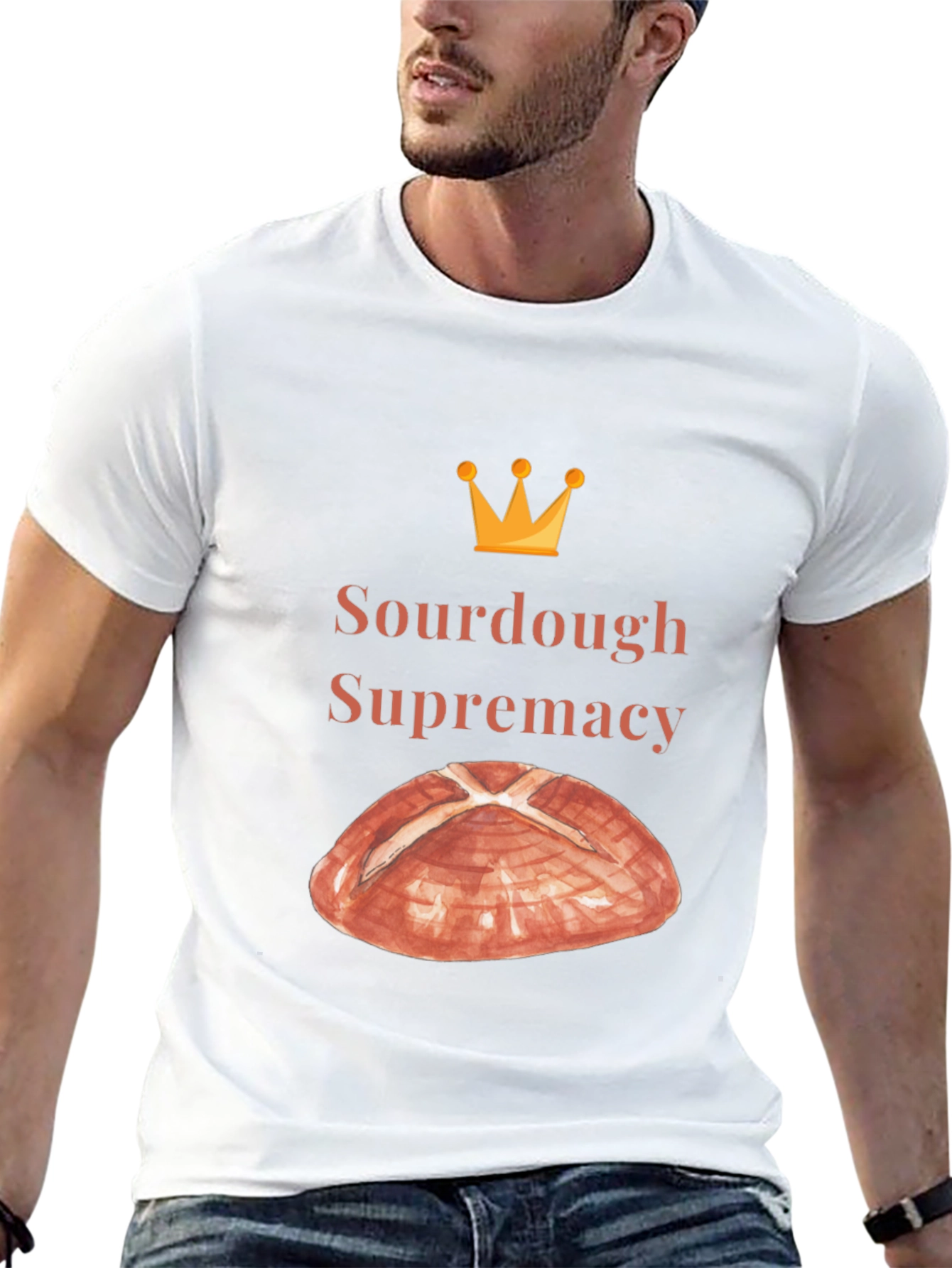 Sourdough Supremacy Tee - Bread Lovers T-Shirt