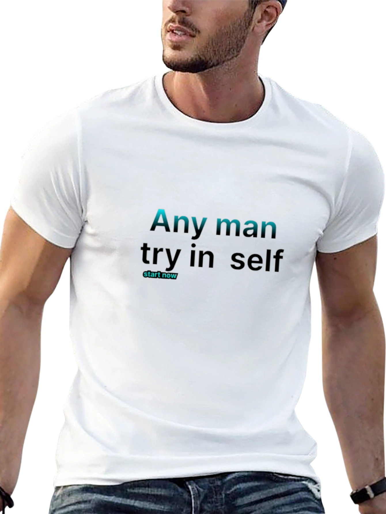 Motivational Black T-Shirt
