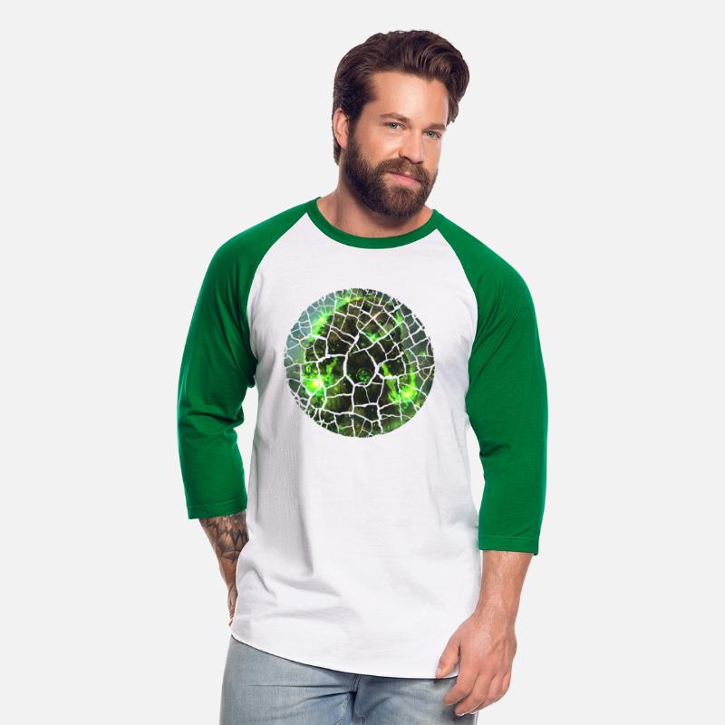 Magic Bear with Green Energy and Cracked Surface