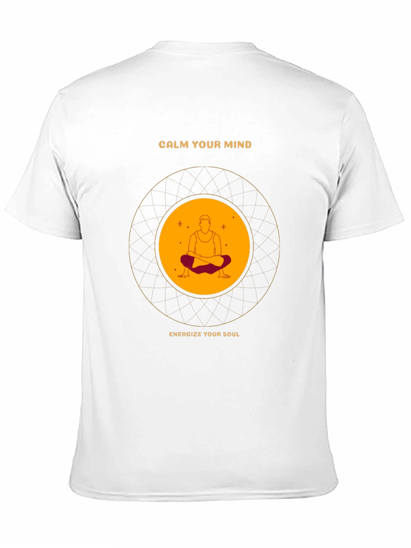 Mindful Meditation Graphic Tee - Calm Your Mind