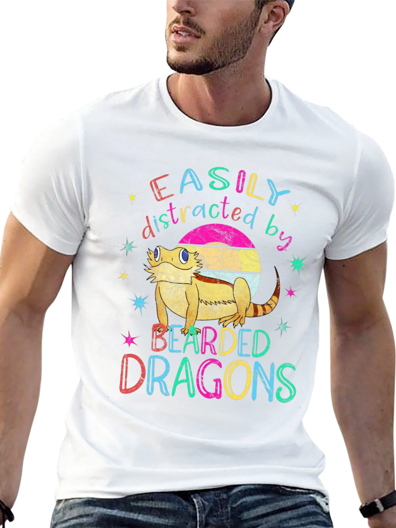 Bearded Dragon Lover Graphic T-Shirt