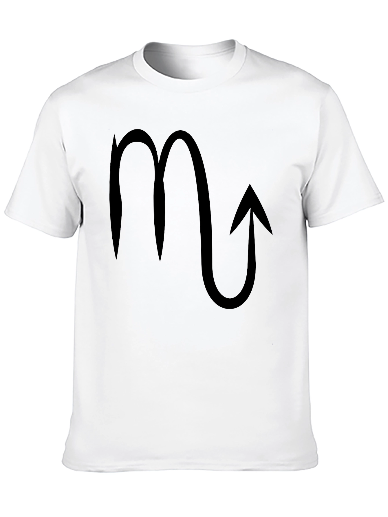 Scorpio Zodiac Sign Graphic Black T-Shirt
