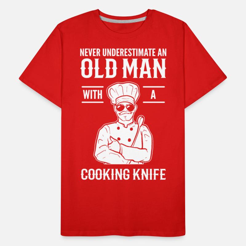 Never Underestimate An Old Man With A Cooking