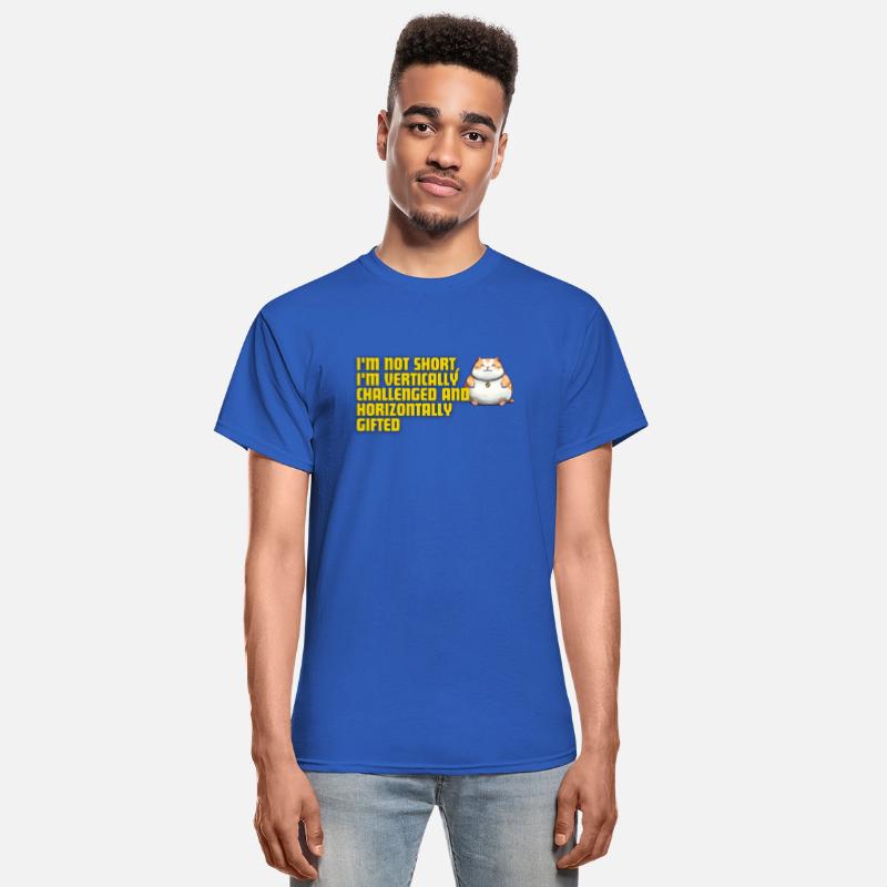 Not Short - Horizontally gifted! Funny Tee Shirt