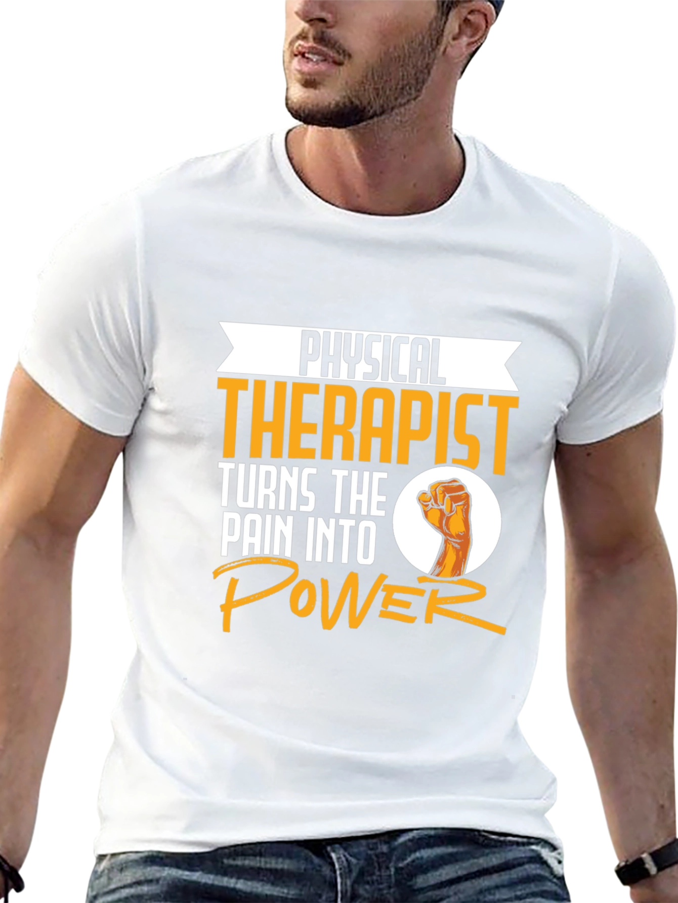 Physical Therapist Turns Pain Into Power Graphic Tee