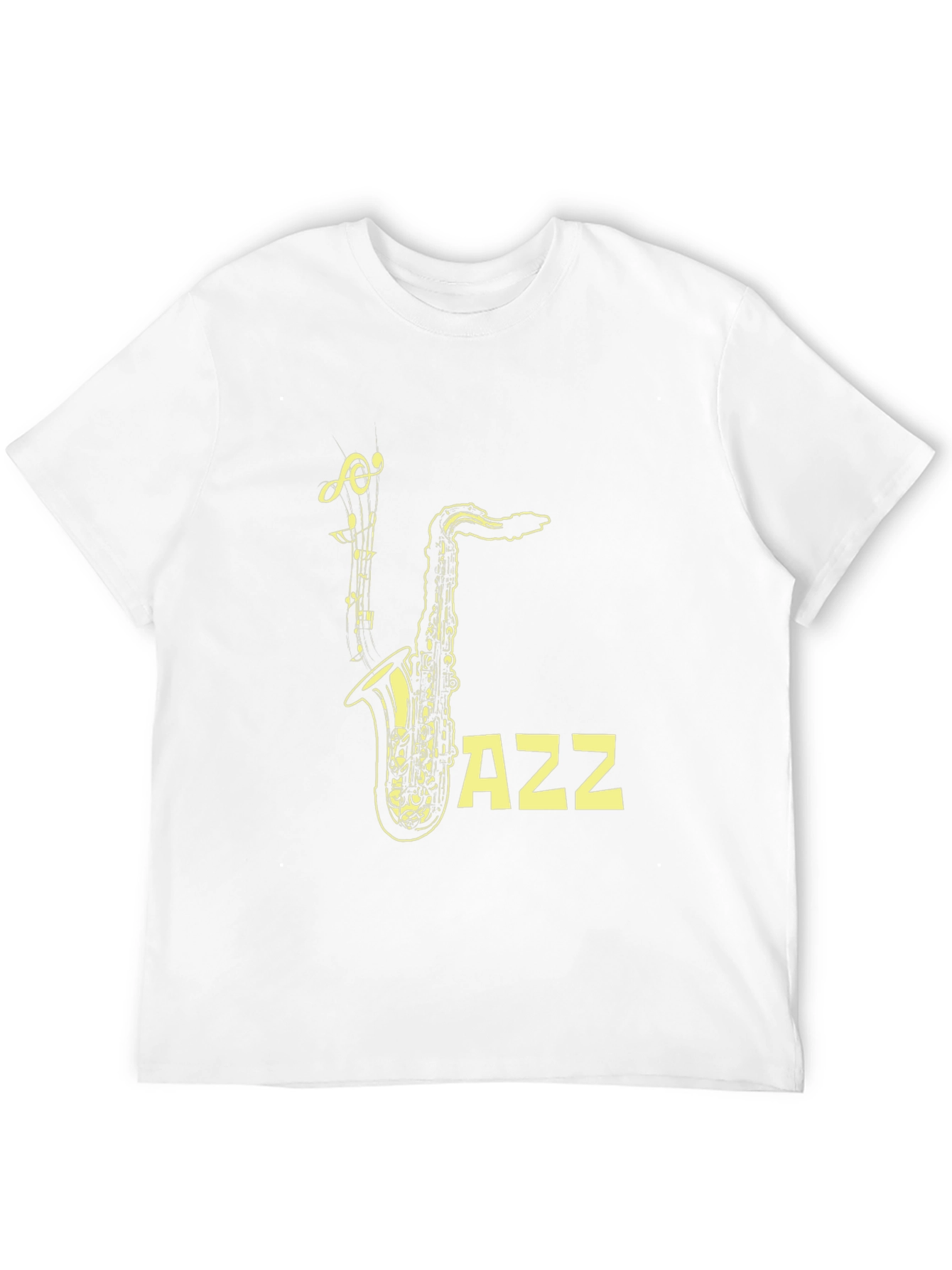 Jazz Saxophone Graphic Tee - Cool Musician T-Shirt