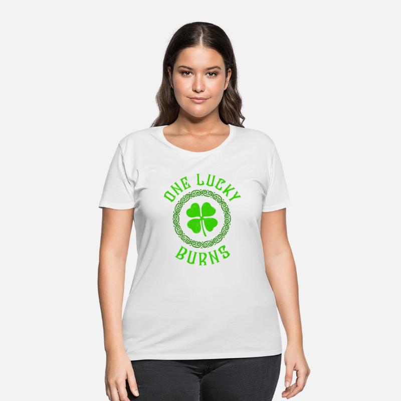 One Lucky Burns Irish Family 4 Leaf Clover