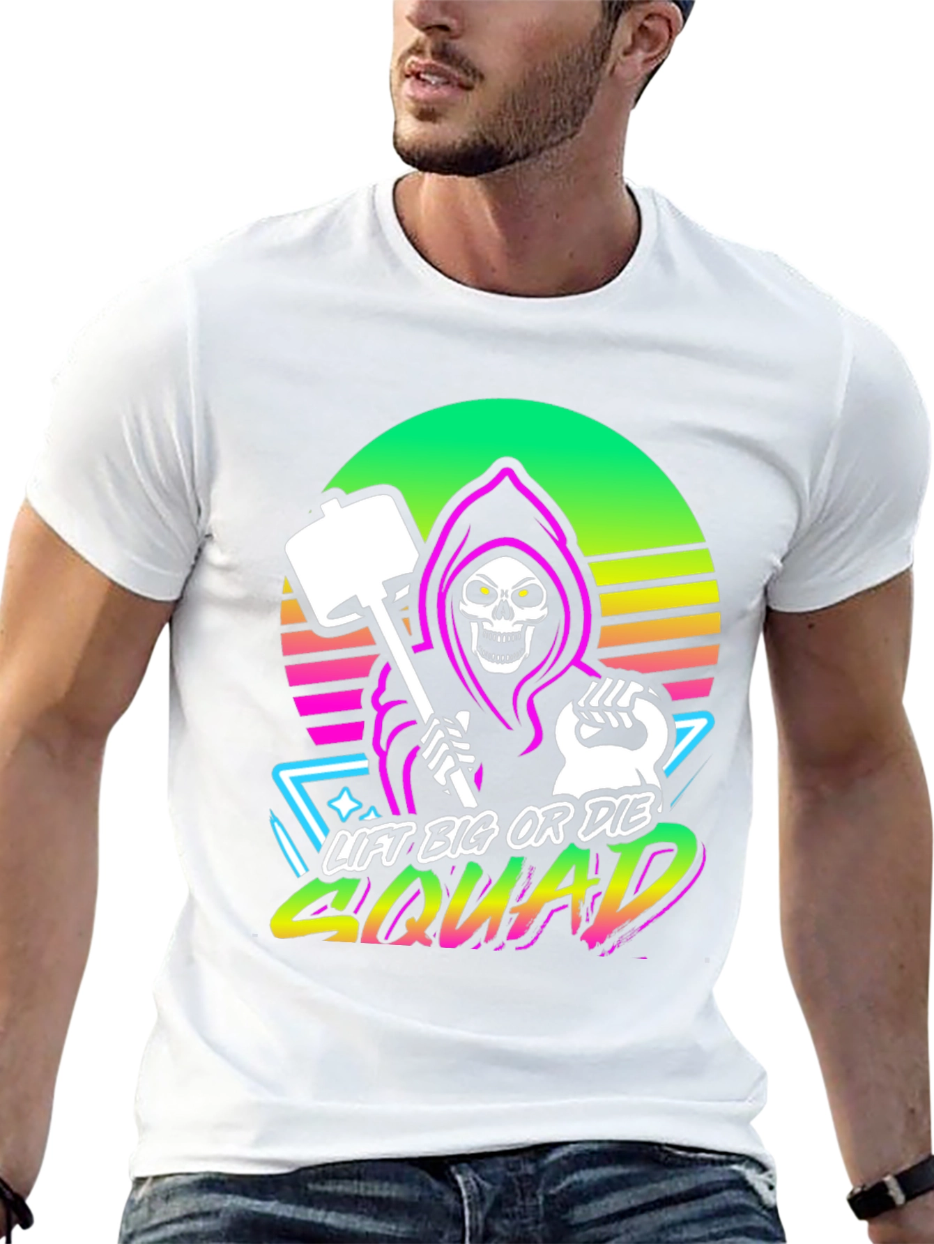 Lift Big or Die Squad Graphic T-Shirt