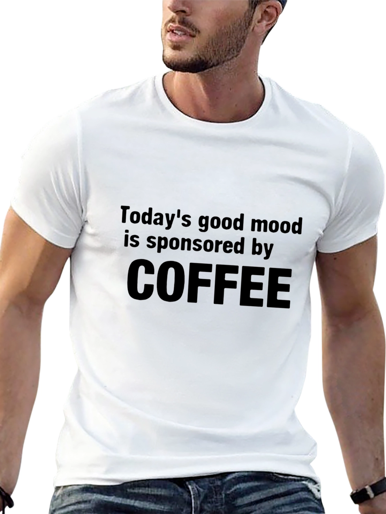 Coffee Sponsored Good Mood T-Shirt