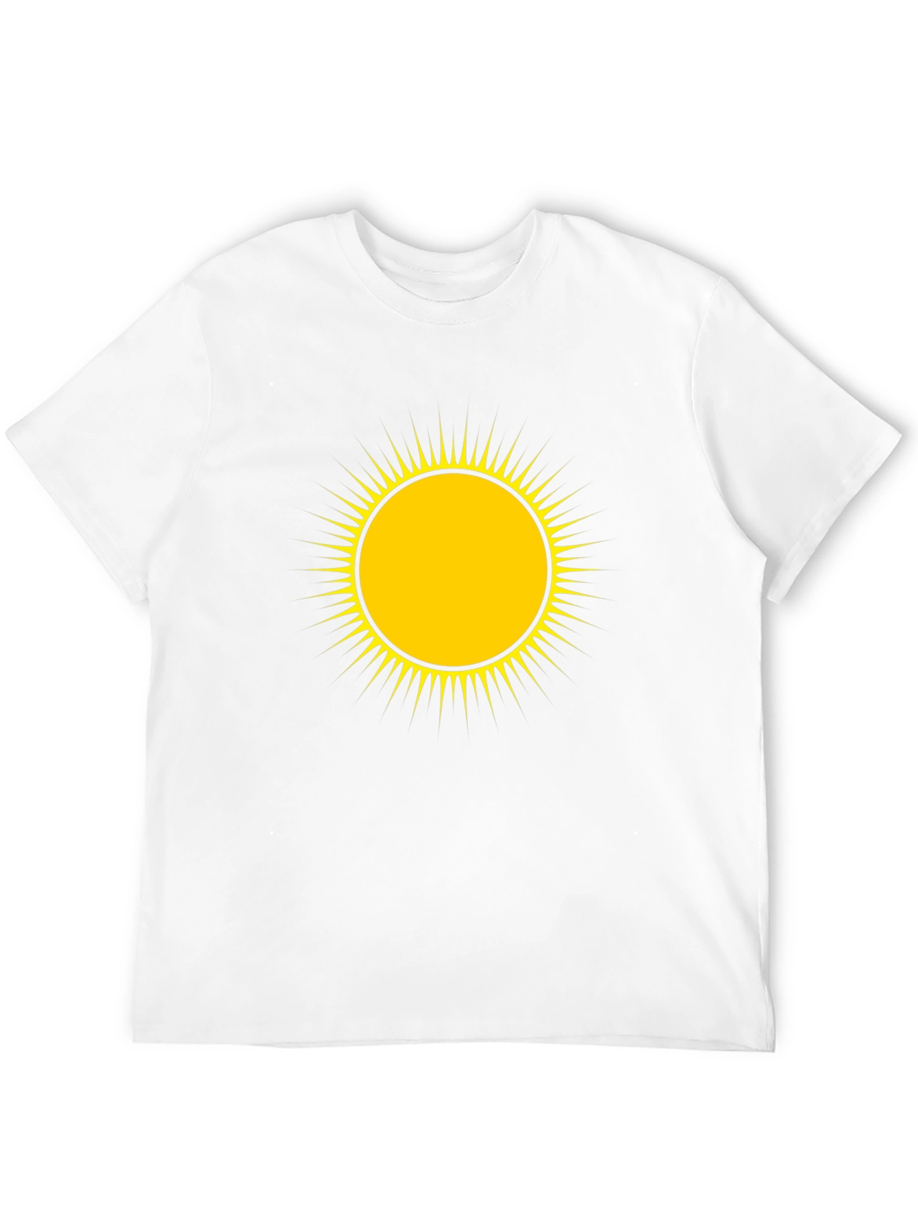 Sunshine Graphic Tee - Black Cotton Comfort