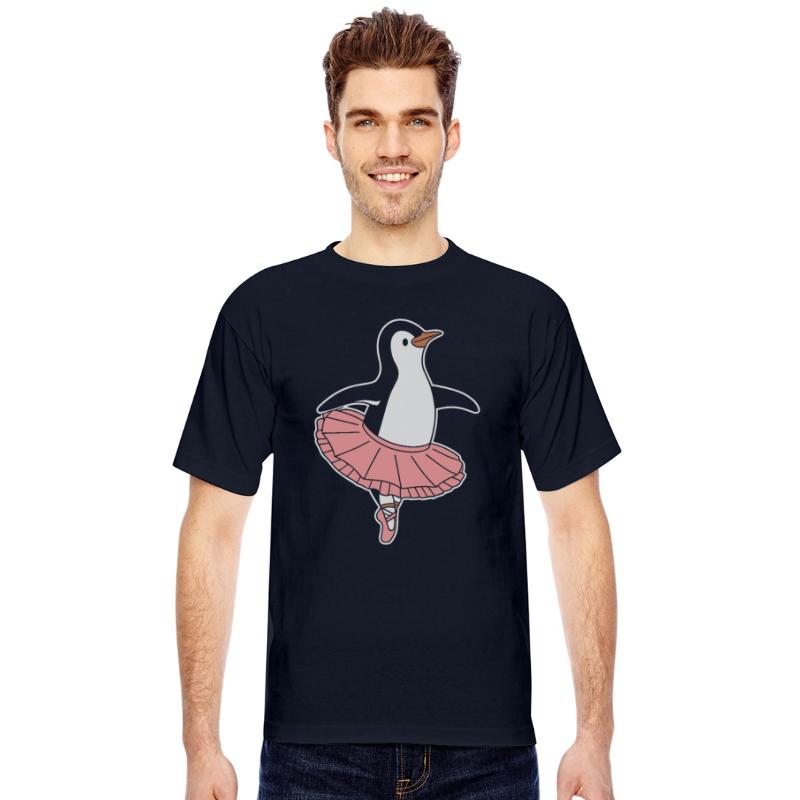 Penguin Ballet Dance Ballerina Fun Illustration